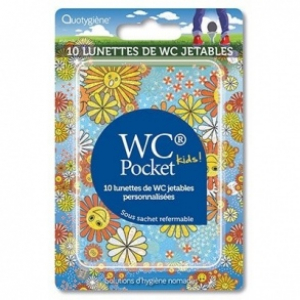 WC POCKET KIDS 10 lunettes de WC jetables
