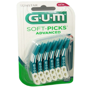 GUM 30 SOFT PICKS ADVANCED LARGE