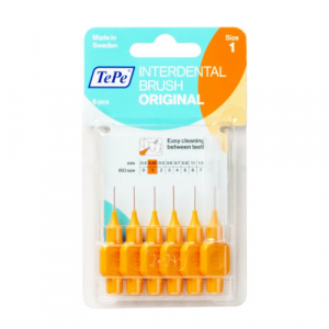 TePe Brossettes Interdentaires Original 0.45mm Orange 6 unités