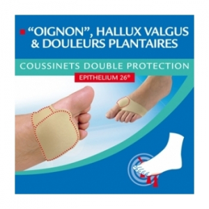 Coussinets double protection à l'Epithelium 26 P36/38 - 1 paire