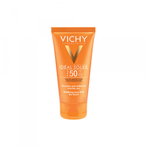 Idéal Soleil Emulsion anti-brillance toucher sec SPF50 - 50 ml