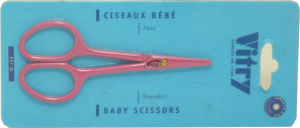 Et Pour Bébé Ciseaux Bébé Inox Bleu