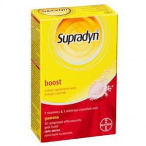 SUPRADYN BOOST 20 COMPRIMES EFFERVESCENTS