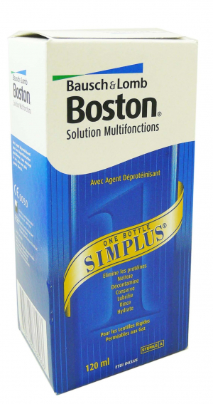 Boston - Solution pour lentilles multifonctions - 120 ml