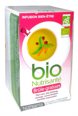 NUTRISANTE INFUSION BIO BRULE GRAISSE - 20 sachets