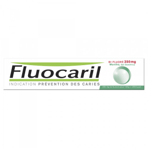 Fluocaril Bi-Fluoré 250 mg Menthe Gel Dentifrice 125 ml