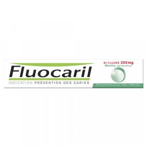 Fluocaril Bi-Fluoré 250 mg Menthe Gel Dentifrice 75 ml