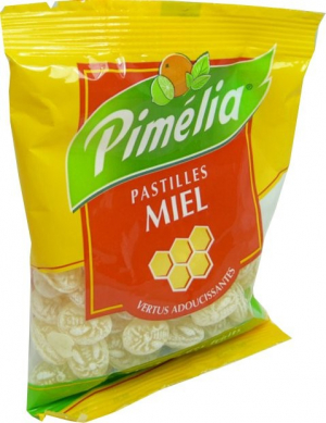 PIMELIA PASTILLES MIEL SACHET 110G