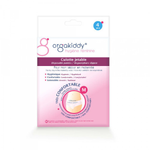Orgakiddy Culotte Jetable Taille M Pochette de 4