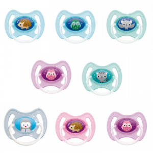 MAM ANNEAU NUIT SILICONE 6MOIS+ LOT DE 2 mixte