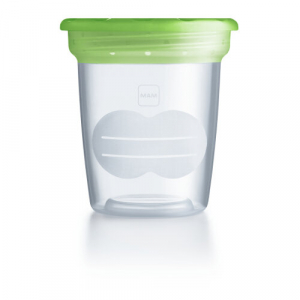 MAM Pots de conservation 120ml - Lot de 5 - Transparent