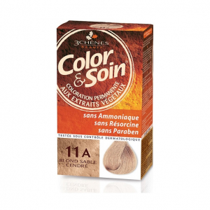 Color & Soin Coloration Permanente Teinte Blond sable cendré - 11A