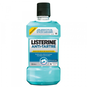 LISTERINE ANTI-TARTRE BAIN DE BOUCHE QUOTIDIEN 500ML