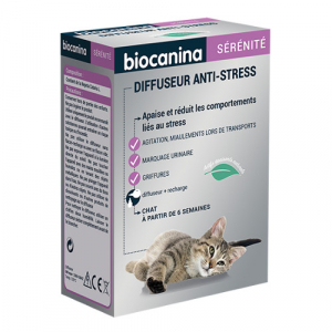 Diffuseur + Recharge anti-stress pour chat - 45 ml