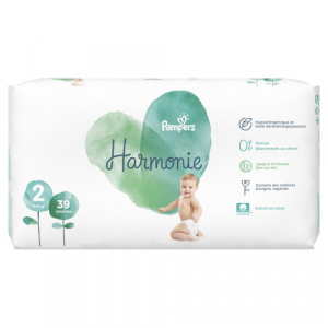 Pampers Harmonie Taille 2 39 Couches 4-8 kg