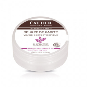 Beurre de Karité Parfum fleur des îles 100 g
