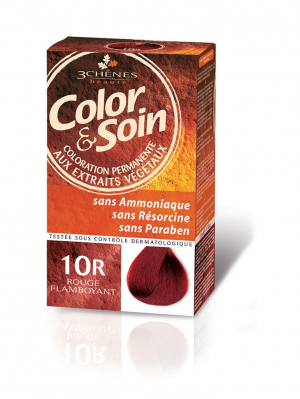 Color & Soin Coloration Permanente Teinte Rouge flamboyant - 10R