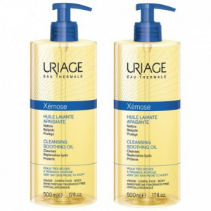 Xémose - Huile lavante apaisante - Lot de 2 x 500 ml
