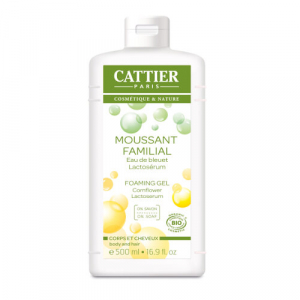 Moussant familial bio Eau de bleuet Lactosérum - 500ml