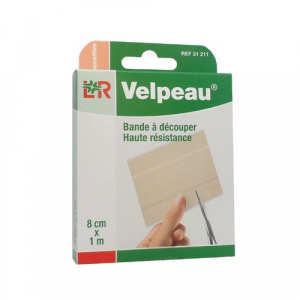 Velpeau Bande à Découper Haute Résistance 1mx8cm