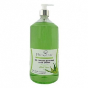 FREESENS GEL DOUCHE SURGRAS SANS SAVON ALOE VERRA - 100ml