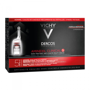 Homme - Dercos Aminexil Clinical 5 - 21 unidoses de 6 ml