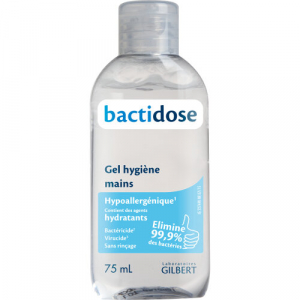 Gel hydroalcoolique non parfumé - 75 ml