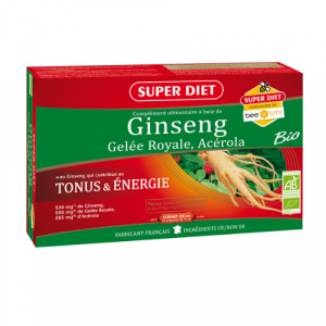 SUPERDIET GINSENG GELEE ROYALE ACEROLA 20 AMPOULES