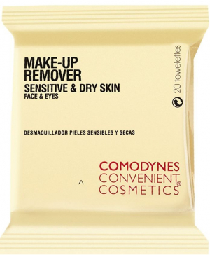 Make-Up Remover - Lingettes démaquillantes pour peaux sèches - 1 sachet de 20 lingettes