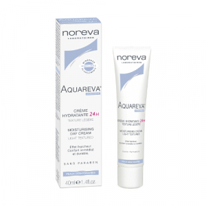 Aquareva - Crème Hydratante 24h - Texture Légère - 40ml
