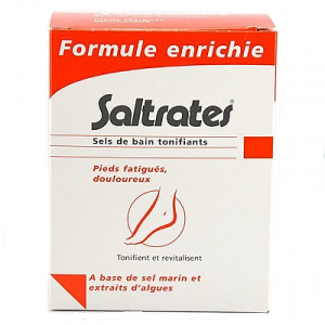 SALTRATES SELS DE BAIN TONIFIANTS FORMULE ENRICHIE 10 SACHETS
