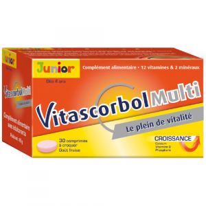 VitascorbolMulti Junior 30 Comprimés