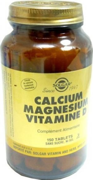 Calcium Magnésium Vitamine D - 150 comprimés