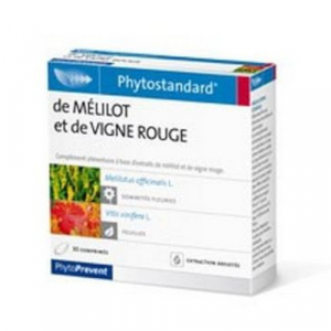 PHYTOSTANDARD DE MELILOT ET DE VIGNE ROUGE 30 COMPRIMES