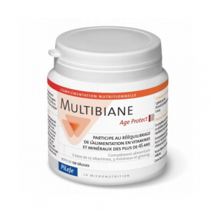 Multibiane Age Protect complément alimentaire - 120 gélules