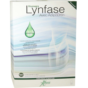 Complément alimentaire Fitomagra Lynphase - 12 flacons x 15g