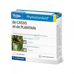 PILEJE PHYTOSTANDARD CASSIS &  PLANTAIN 30 COMPRIMES