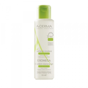 Exomega - Gel lavant émollient corps et cheveux - 500 ml
