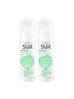 SPIRIAL déodorant anti-transpirant 48h spray - 2 x 100 ml