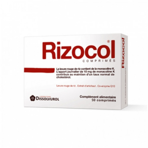 RIZOCOL COMPLEMENT ALIMENTAIRE POUR LE CHOLESTEROL 90 COMPRIMES