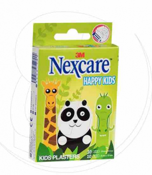 NEXCARE PANS HAPPY KIDS ANIMAUX 20