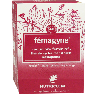 NUTRICLEM FEMAGYNE EQUILIBRE FEMININ 40 COMPRIMES