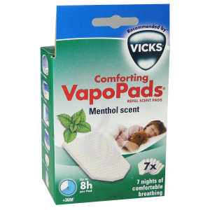 VICKS VAPOPADS COMFORTING MENTHOL SCENT X 7