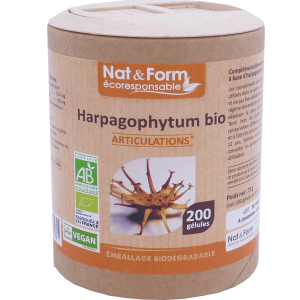 NAT & FORM HARPAGOPHYTUM BIO 200 CAPSULES