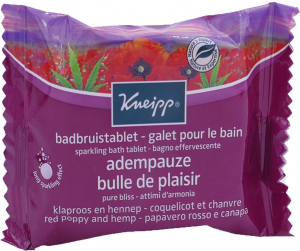 KNEIPP GALET DE BAIN COQUELICOT & CHANVRE 80 G