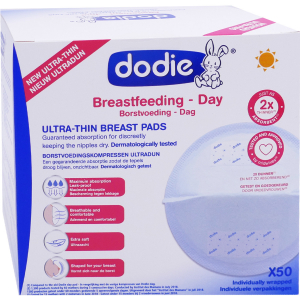 DODIE COUSSINETS D'ALLAITEMENT ULTRA-FINS X50