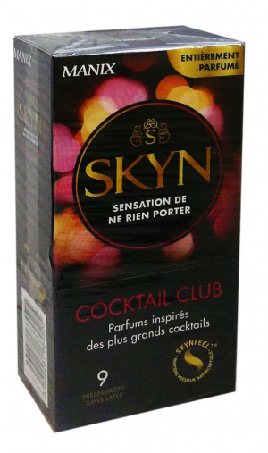 MANIX SKYN COCKTAIL CLUB X9 PRESERVATIFS