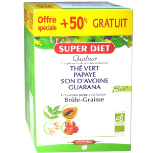 SUPER DIET QUATUOR BRULE GRAISSE 30 AMPOULES