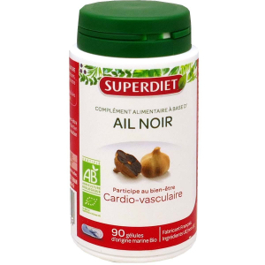 SUPERDIET AIL NOIR CARDIO-VASCULAIRE BIO 90 GELULES