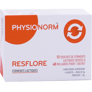 PHYSIONORM RESFLORE FERMENTS LACTIQUES 4 SACHETS 3G